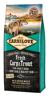 CARNILOVE FRESH CARP & TROUT FOR ADULT 1,5KG 1,5 kg