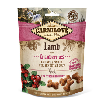 Carnilove Crunchy Snack Lamb & Cranberries with fresh meat 200g