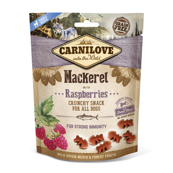 Carnilove Crunchy Snack Mackerel With Raspberries With Fresh Meat  200g