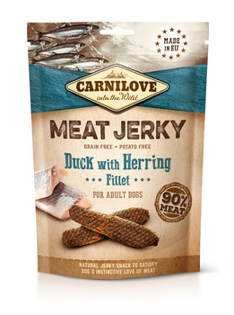 Carnilove jerky duck & herring fillet 100g