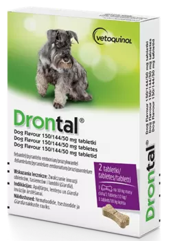 Drontal Dog Flavour 150/144/50 mg tabletki