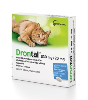 Drontal tabletki dla kotów 2SZT