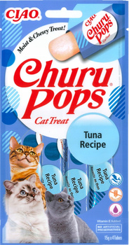 Inaba Cat Churu Pops Tuńczyk 4x15g (Tuna Recipe 60g)