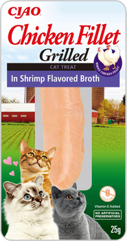 Inaba Cat Fillet Kurczak w Bulionie z Krewetek 25g (Chicken Fillet Grilled In Shrimp)