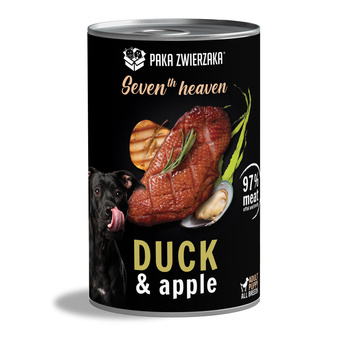 Paka Zwierzaka Kaczka z jabłkiem (duck & apple) 400g