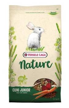 Versele Laga - Cuni Junior Nature 2,3kg - pokarm dla młodych królików miniaturowych