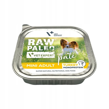 Vet Expert Raw Paleo Pate Mini Adult Turkey 150g