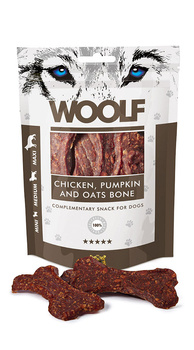 WOOLF LARGE CHICKEN, PUMPKIN AND OATS BONE 100g 1016