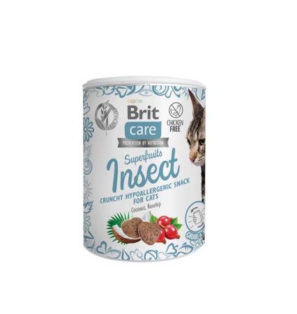 BRIT CARE  CAT SNACK SUPERFRUITS INSECT 100g