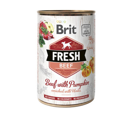 BRIT FRESH 400g BEEF&PUMPKIN